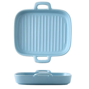 HappyCook Nordic Ceramic Rectangular Baking Plate (4pcs)