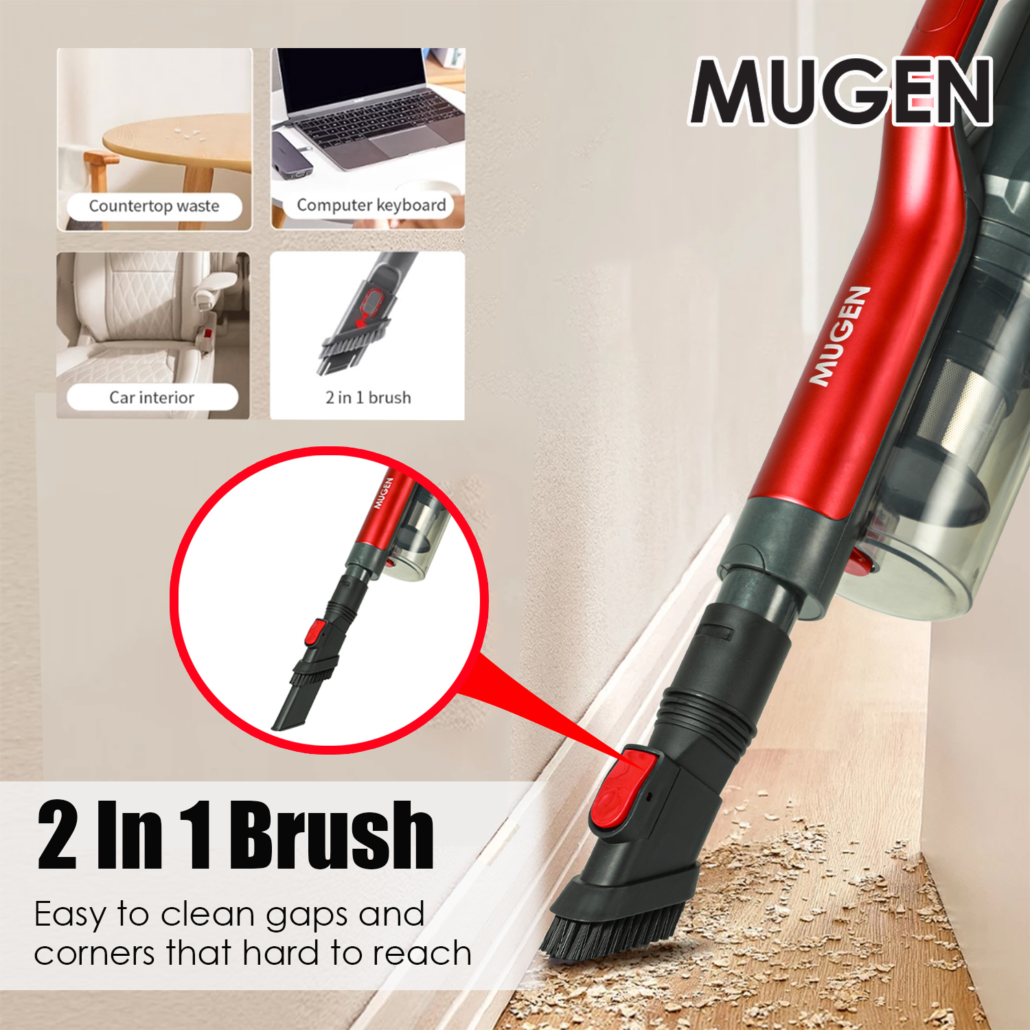 MUGEN CORDED VACUUM CLEANER 1