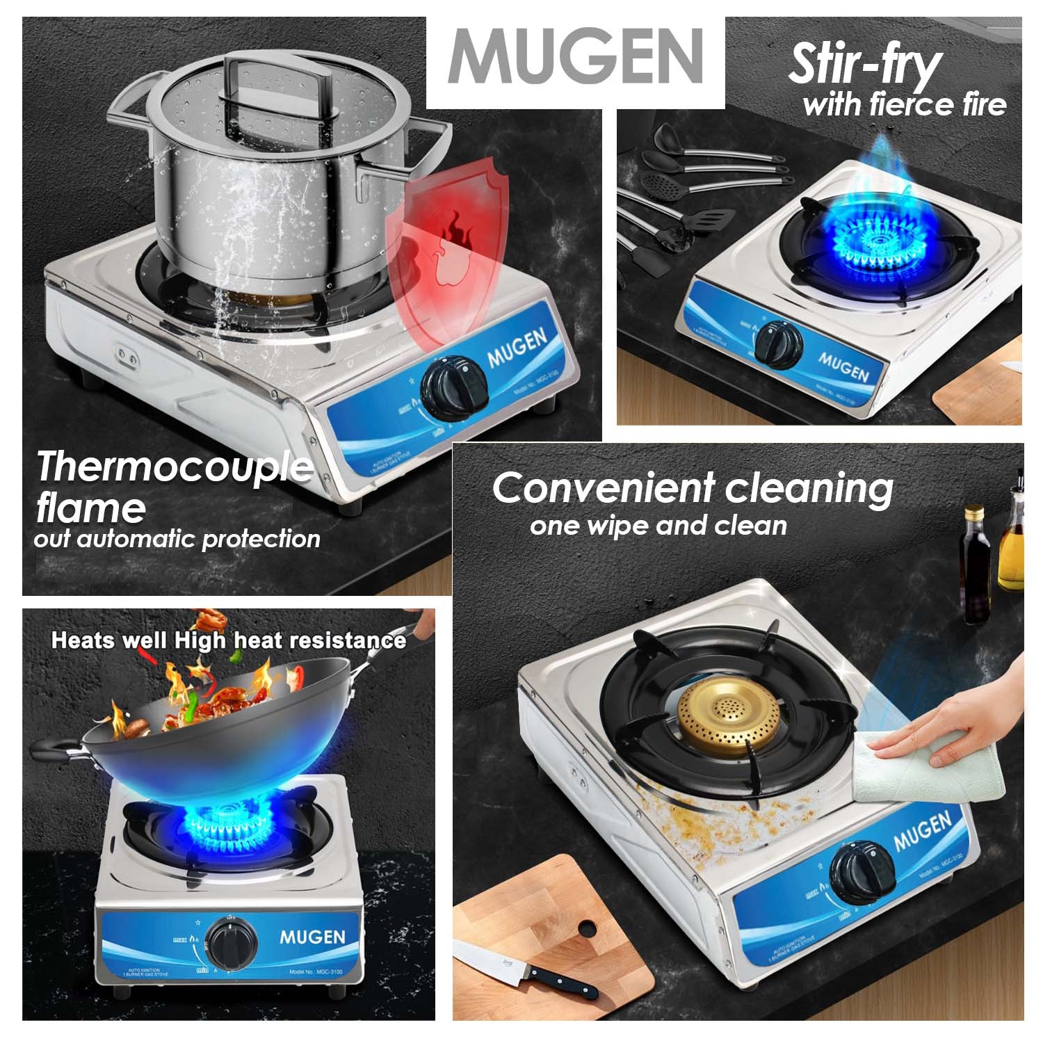 Astron Ring Gas Burner Campmaster Double Cast Iron Gas Ring Burner