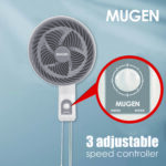 MUGEN Wall Circulator Fan 10"