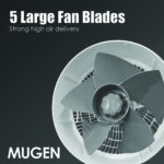 MUGEN Wall Circulator Fan 10"