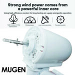 MUGEN Wall Circulator Fan 10"
