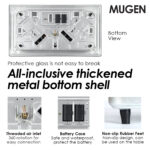 MUGEN Stainless Steel Built In Gas Hob / Tabletop Gas Cooker (10kW)