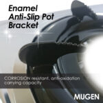 MUGEN Hybrid Stainless Steel Double Standing Gas Cooker