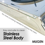 MUGEN Hybrid Stainless Steel Double Standing Gas Cooker