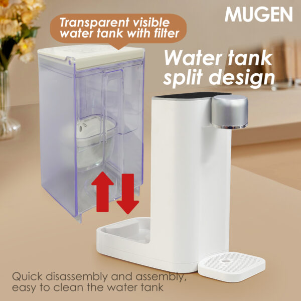MUGEN Instant Hot Water Dispenser With Filter (3L)